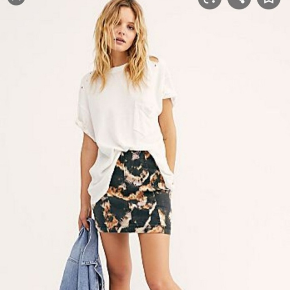 Free people skirt